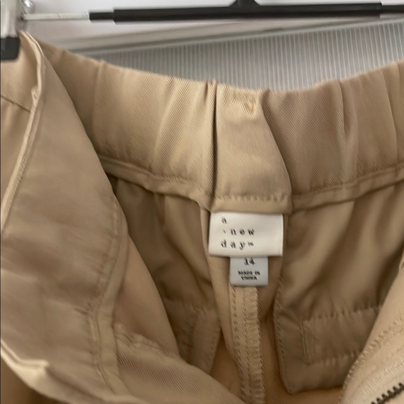 a new day Tan Ankle Cropped Pants - Picture 3 of 6
